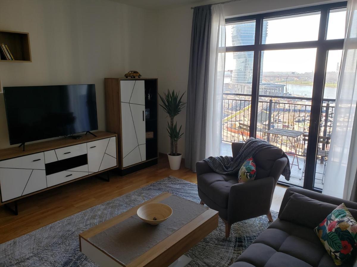 B-G Waterfront Apartment Belgrad Exterior foto