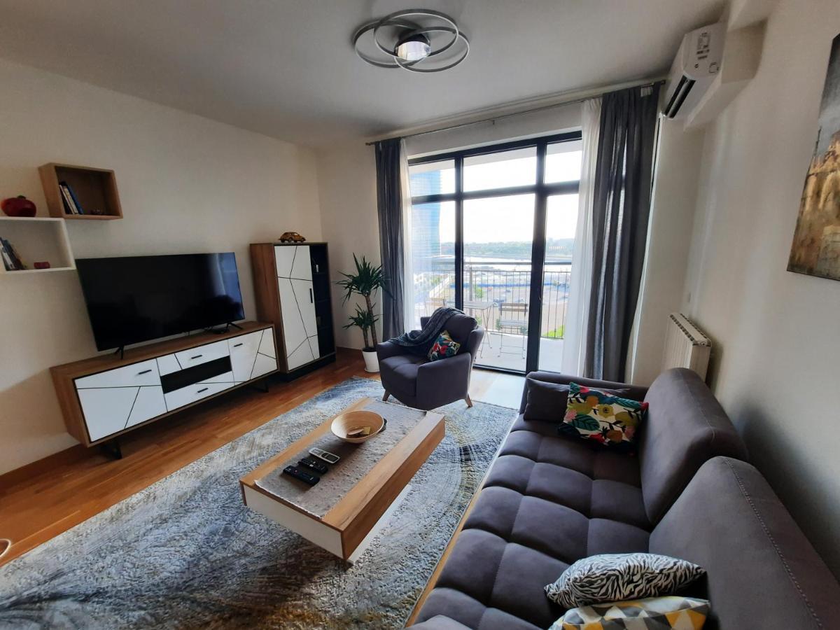 B-G Waterfront Apartment Belgrad Exterior foto